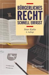 book Bürgerliches Recht: Schnell erfasst