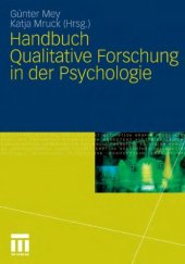 book Handbuch Qualitative Forschung in der Psychologie