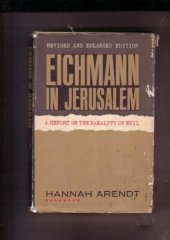 book Eichmann in Jerusalem