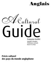 book A Cultural Guide Anglais : Précis culturel des pays du monde anglophone