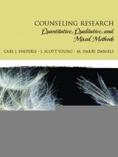 book Counseling Research: Quantitative, Qualitative, and Mixed Methods