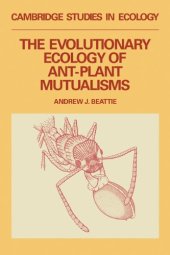 book The Evolutionary Ecology of Ant-Plant Mutualisms