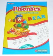 book Phonics Bear Educational Workbook Grade 1