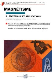 book Magnétisme II : matériaux et applications