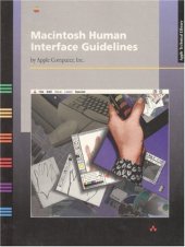 book Macintosh Human Interface Guidelines (Apple Technical Library)