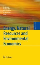 book Energy, Natural Resources and Environmental Economics