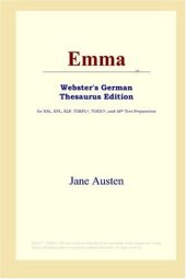 book Emma (Webster's German Thesaurus Edition)