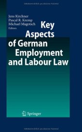 book Key Aspects of German Employment and Labour Law