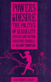 book Powers of Desire: The Politics of Sexuality (New Feminist Library)