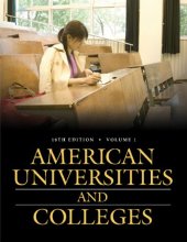 book American Universities and Colleges  Two Volumes  (American Univerisites and Colleges)