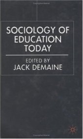 book Sociology of Education Today