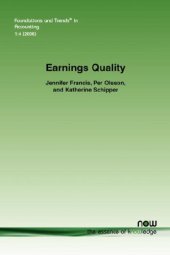 book Earnings Quality