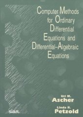 book Computer Methods for Ordinary Differential Equations and Differential-Algebraic Equations