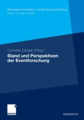 book Stand und Perspektiven der Eventforschung