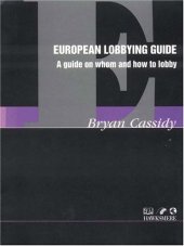 book European Lobbying Guide (Hawksmere Report)
