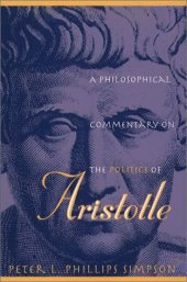 book A Philosophical Commentary on the Politics of Aristotle