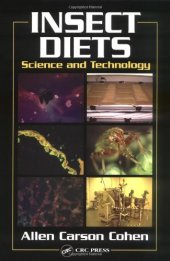 book Insect Diets: Science and Technology