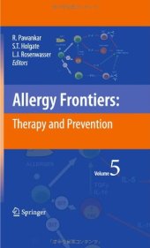 book Allergy Frontiers: Therapy and Prevention