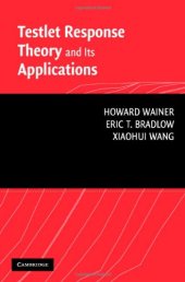 book Testlet Response Theory and Its Applications