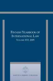 book Finnish Yearbook of International Law (Volume XVI, 2005) (v. 16)