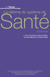 book La Reforme Du Systeme De Sante: Deuxieme Edition (Un-Focus)