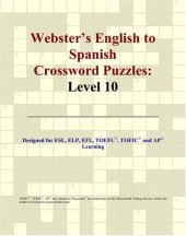 book Webster's English to Spanish Crossword Puzzles: Level 10