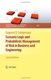 book Scenario Logic and Probabilistic Management of Risk in Business and Engineering