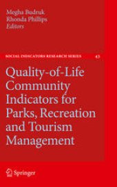 book Quality-of-Life Community Indicators for Parks, Recreation and Tourism Management