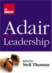 book The Concise Adair on Leadership