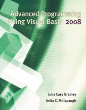 book Advanced Programming Using Visual Basic 2008