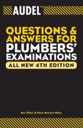 book Audel Questions and Answers for Plumbers' Examinations