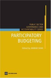 book Participatory Budgeting (Public Sector Governance)