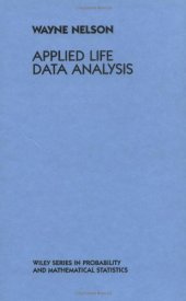 book Applied Life Data Analysis (Wiley Series in Probability and Statistics)