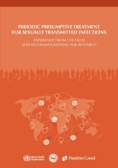 book Periodic presumptive treatment for sexually transmitted infections