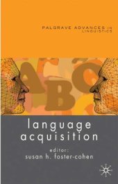 book Language Acquisition (Palgrave Advances in Linguistics)