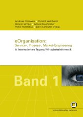 book eOrganisation: Service, Prozess-, Market-Engineering: eOrganisation: Bd 1   German