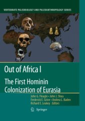 book Out of Africa I: The First Hominin Colonization of Eurasia