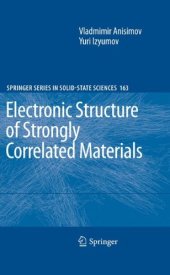 book Electronic Structure of Strongly Correlated Materials