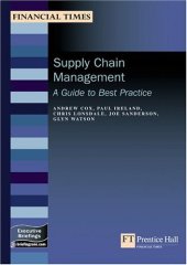 book Supply Chain Management: A Guide To Best Practice (Management Briefings Executive Series)