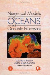 book Numerical Models of Oceans and Oceanic Processes