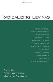 book Radicalizing Levinas