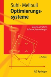 book Optimierungssysteme: Modelle, Verfahren, Software, Anwendungen