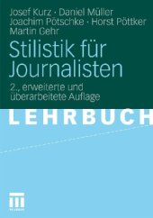 book Stilistik für Journalisten, 2. Auflage