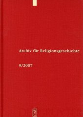 book Archiv für Religionsgeschichte: Volume 9