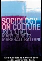 book Sociology On Culture