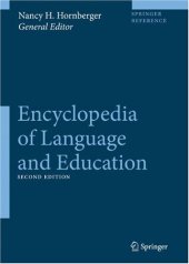 book Encyclopedia of Language and Education (10 volume set), 2nd Edition