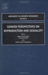 book Gender Perspectives on Reproduction and Sexuality, Volume 8 (Advances in Gender Research)