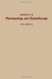 book Advances in Pharmacology and Chemotherapy Volume 13