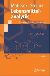 book Lebensmittelanalytik: Grundzüge, Methoden, Anwendungen, 3. Auflage