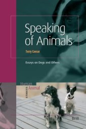 book Speaking of Animals: Essays on Dogs and Others